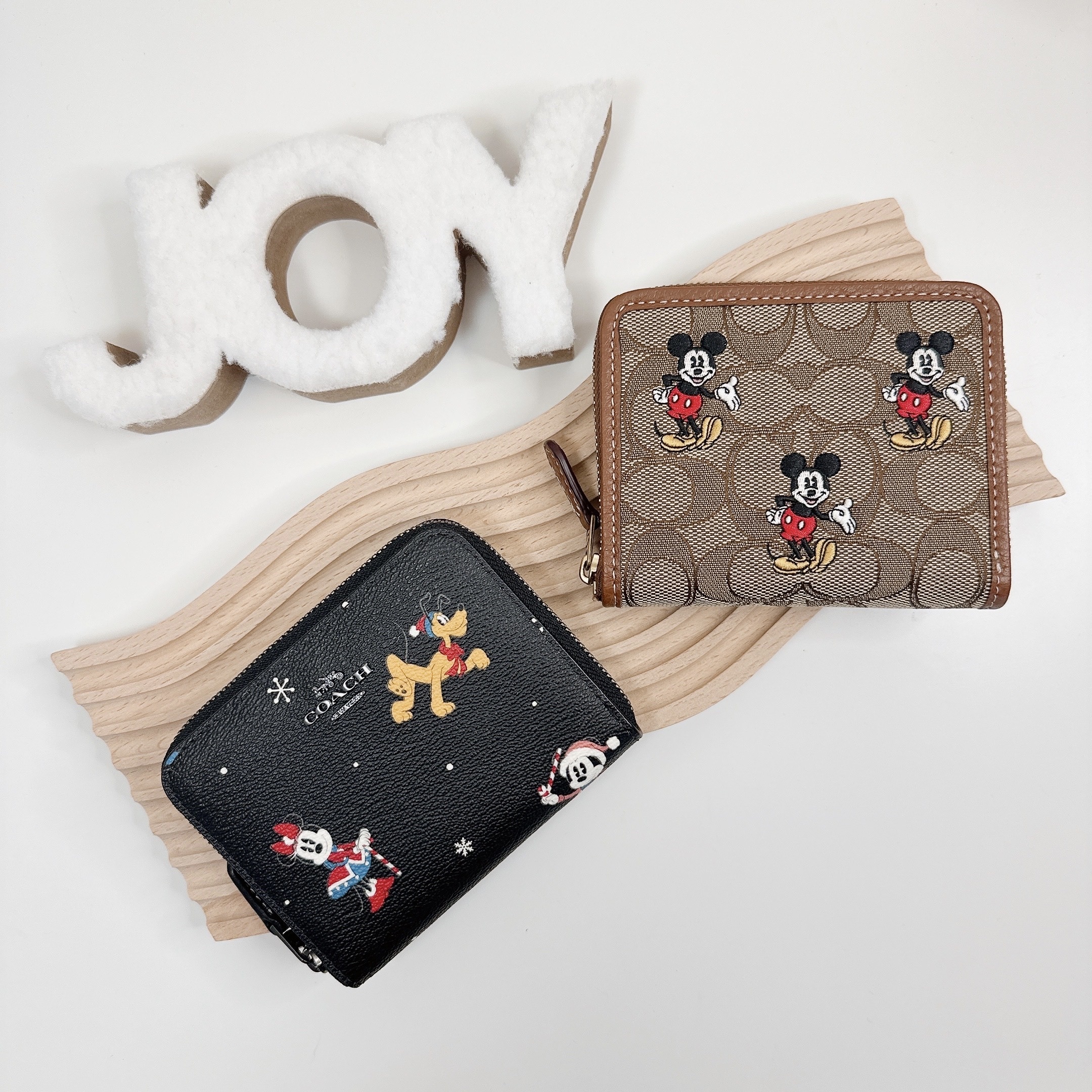 [美國現貨] Coach x Disney Small Zip Wallet