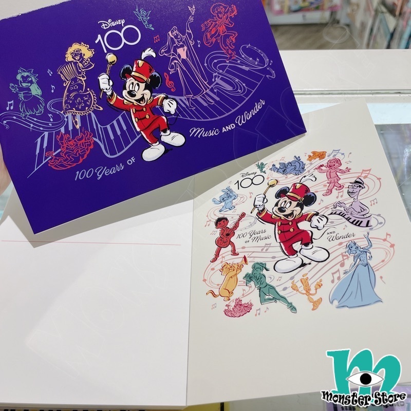 迪士尼人物明信片簿