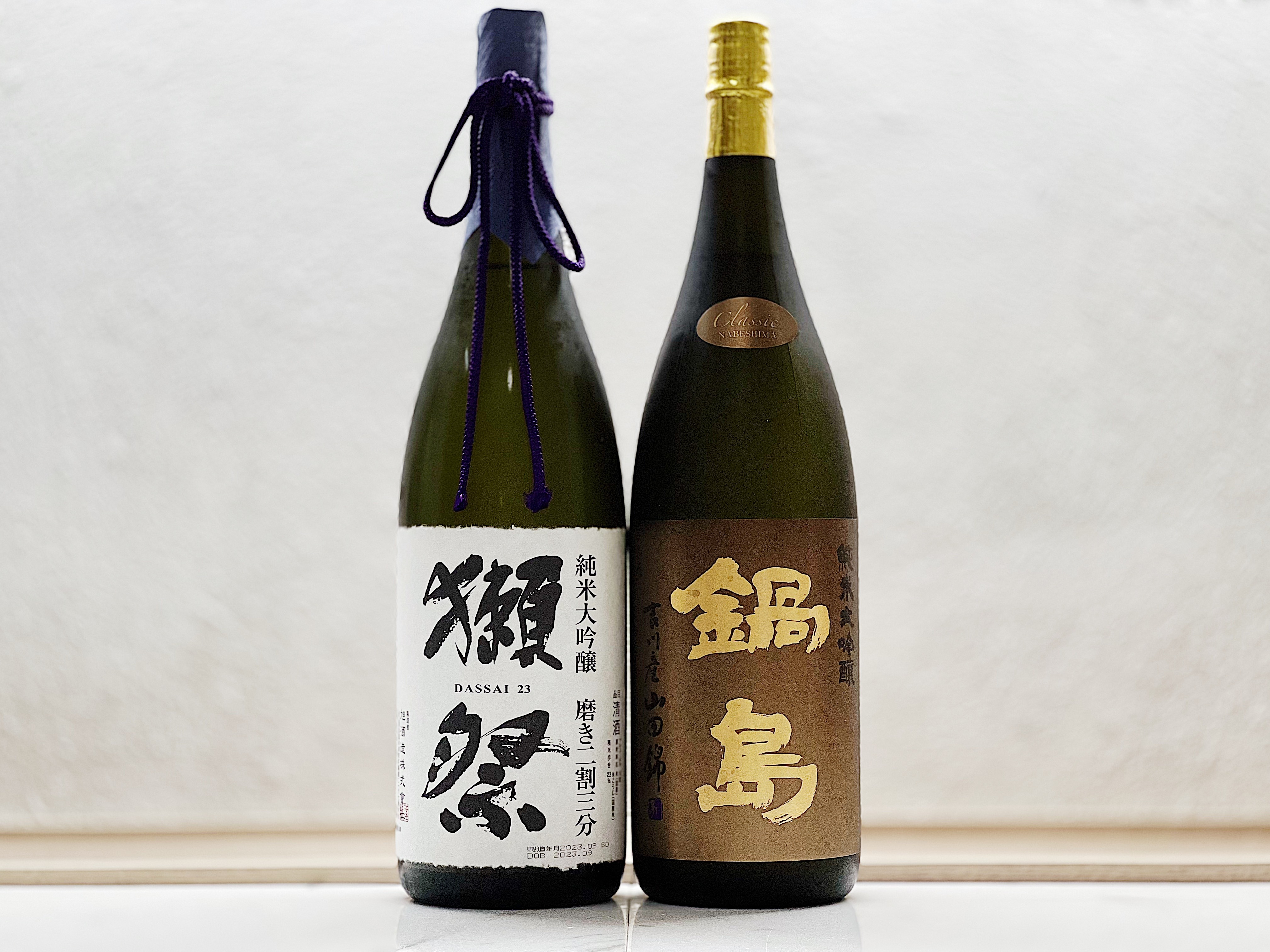 【獺祭 X 鍋島】 品飲套裝 1800ml