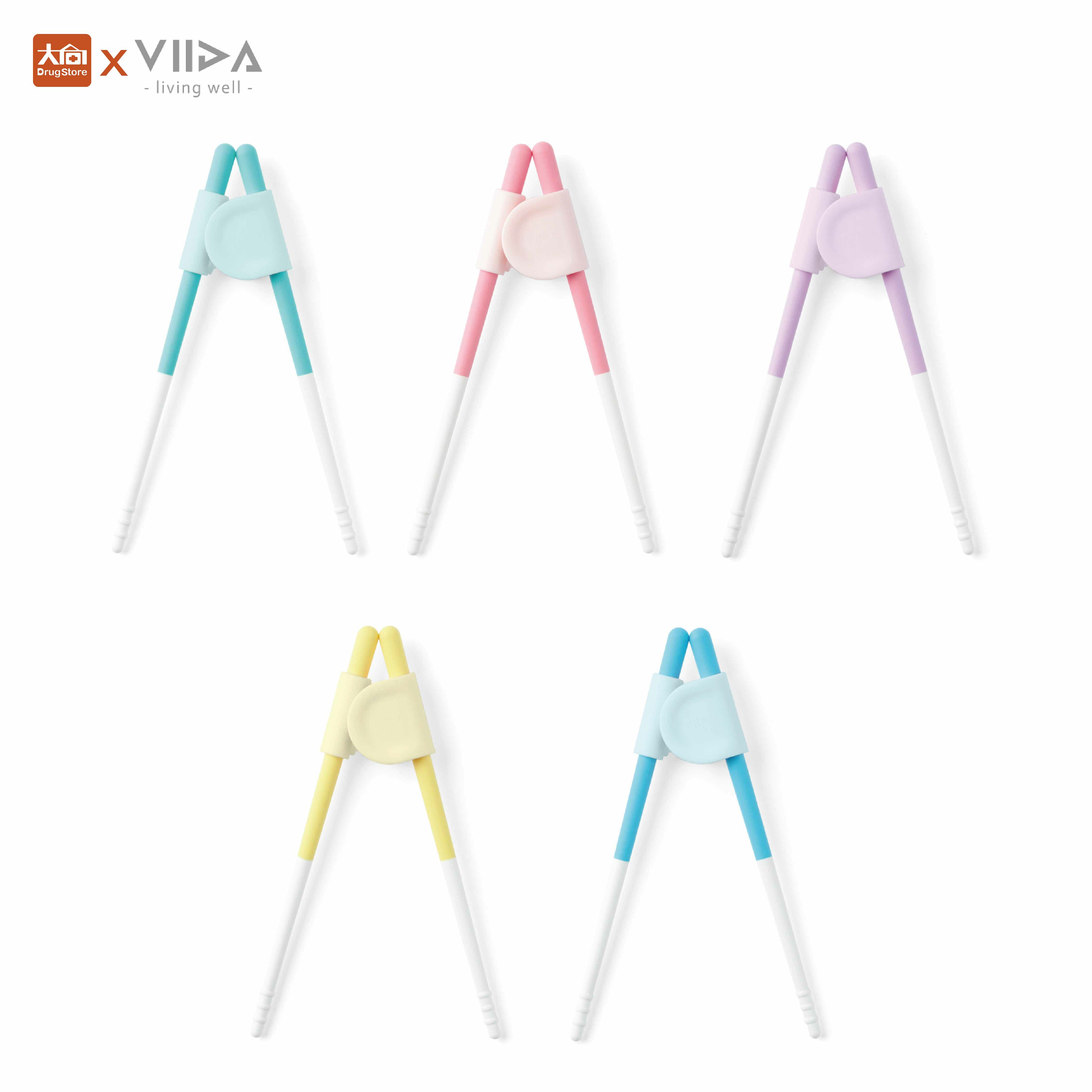 VIIDA SOUFFLÉ 抗菌學習筷 多種顏色