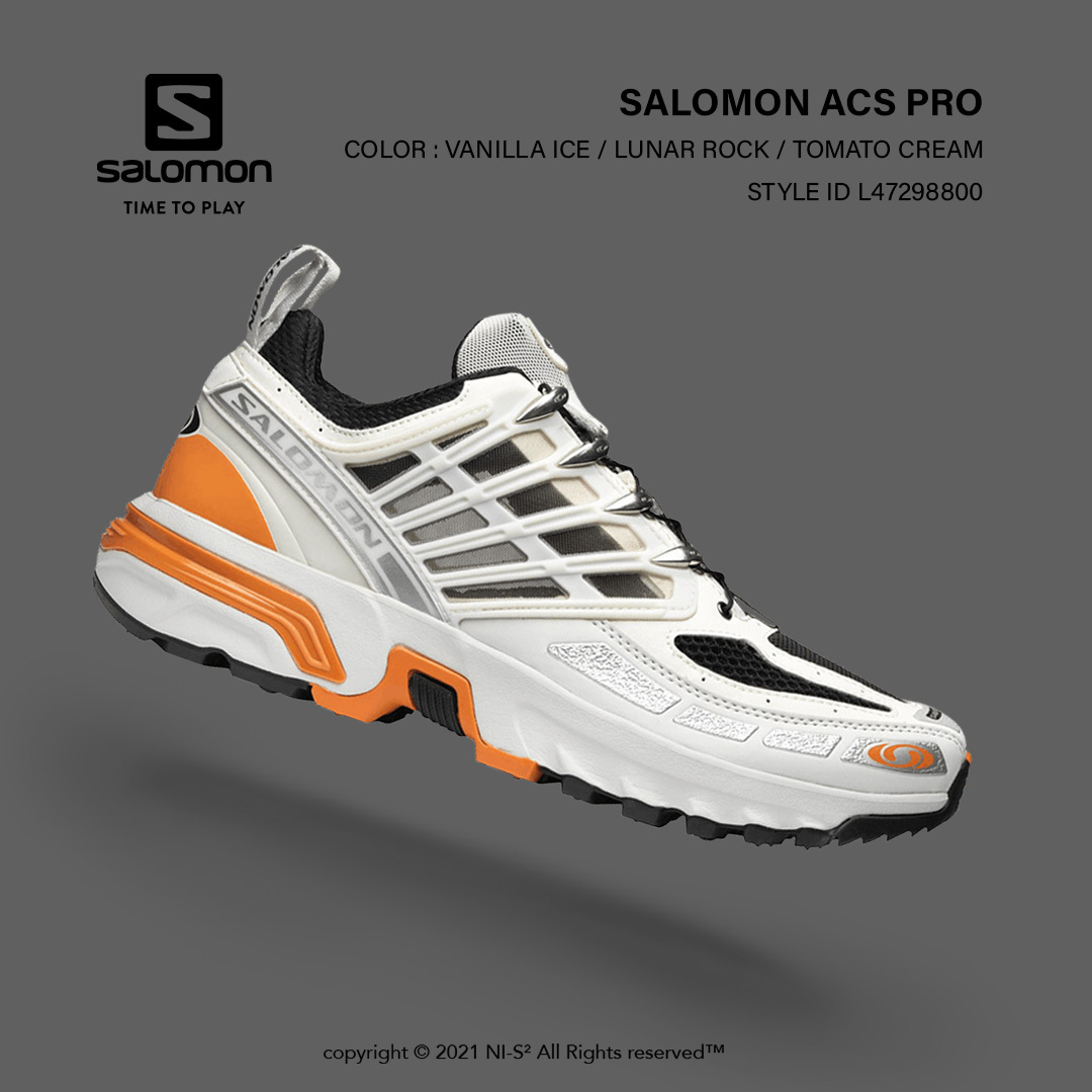 Salomon ACS PRO Advanced 白橘