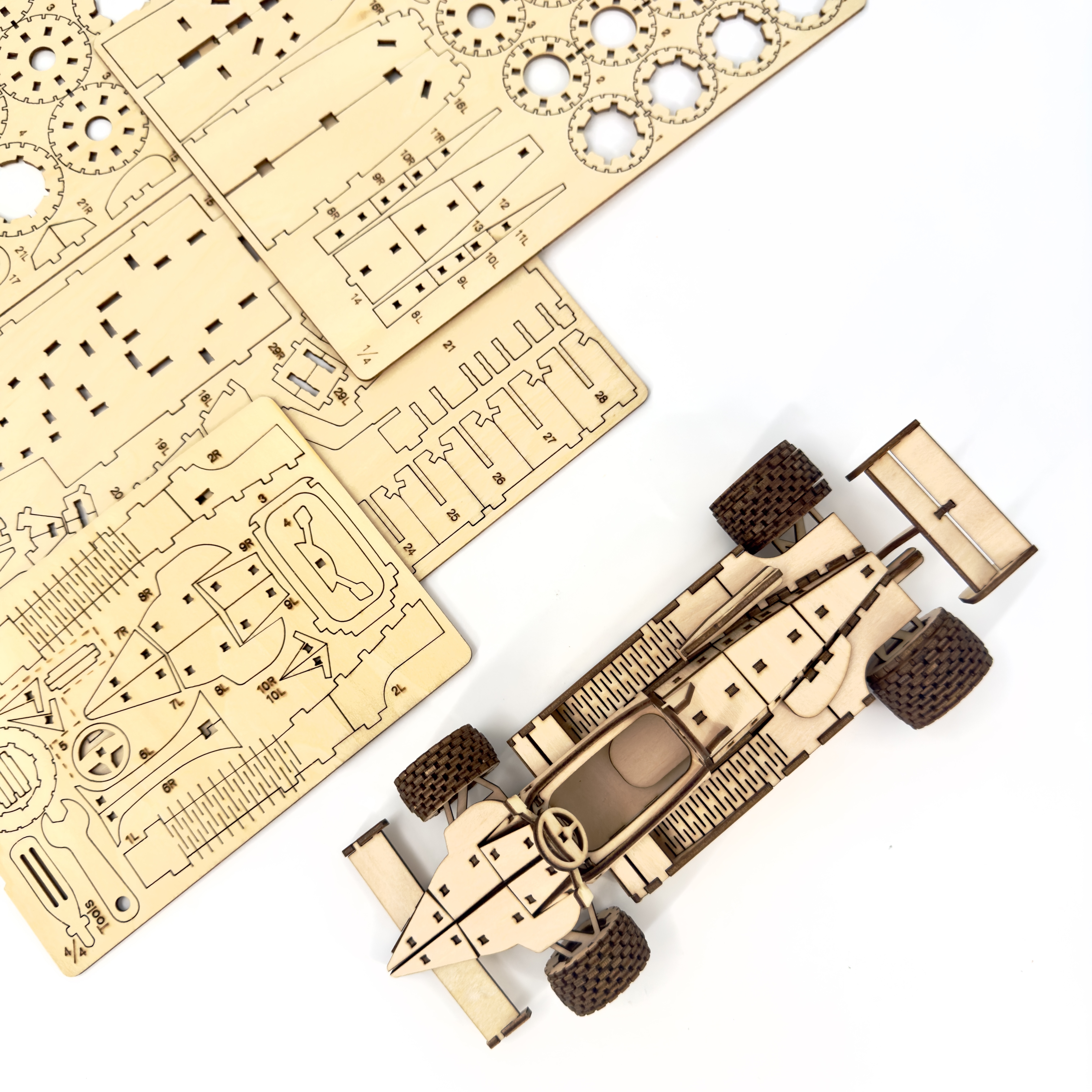 Team Green 3D Plywood - Formula 3