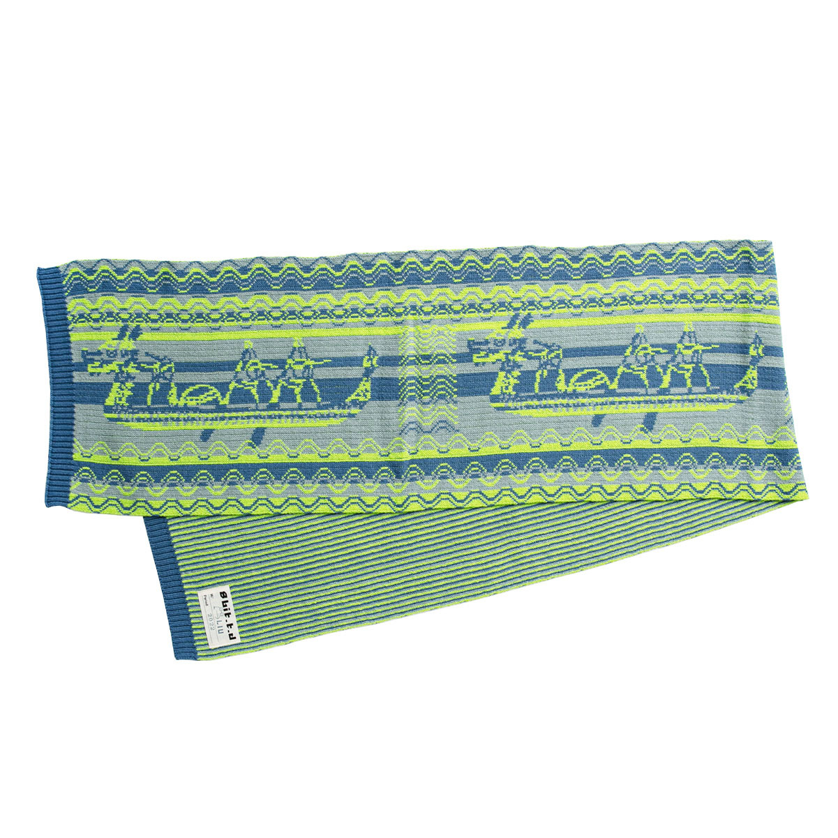 Row A Dragon Boat Scarf- Green/Blue