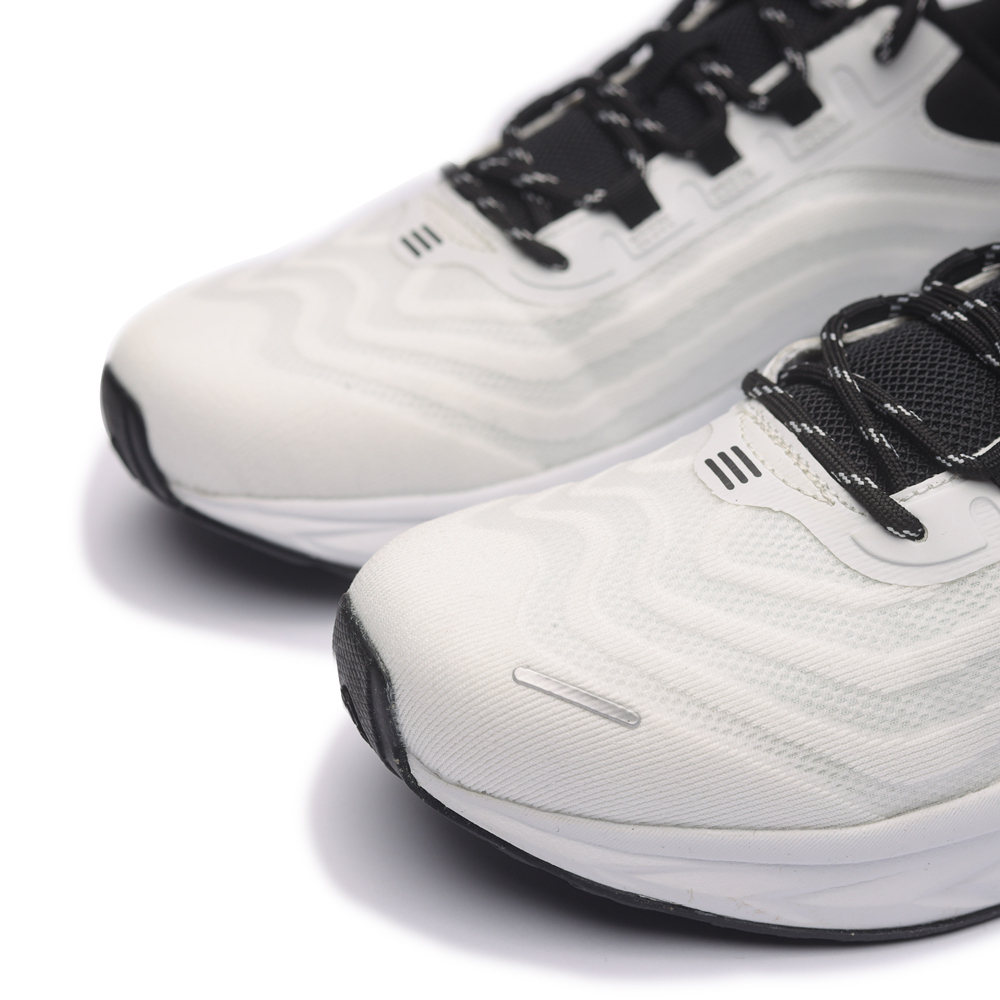 FILA 慢跑鞋 白黑 經典LOGO 輕量 運動鞋 男 1J925X100