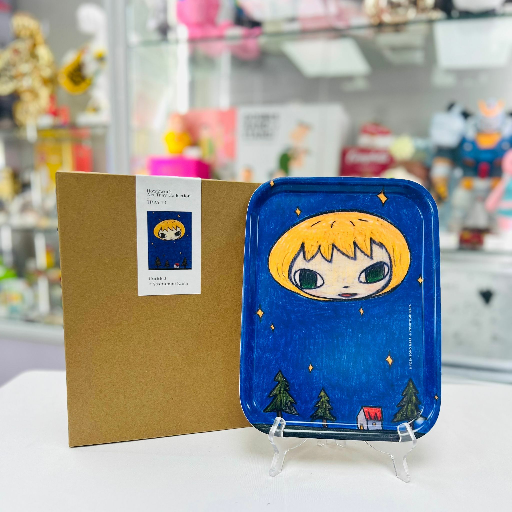 Yoshitomo Nara Art Tray Collection (Untitled 2006) (made in Sweden)