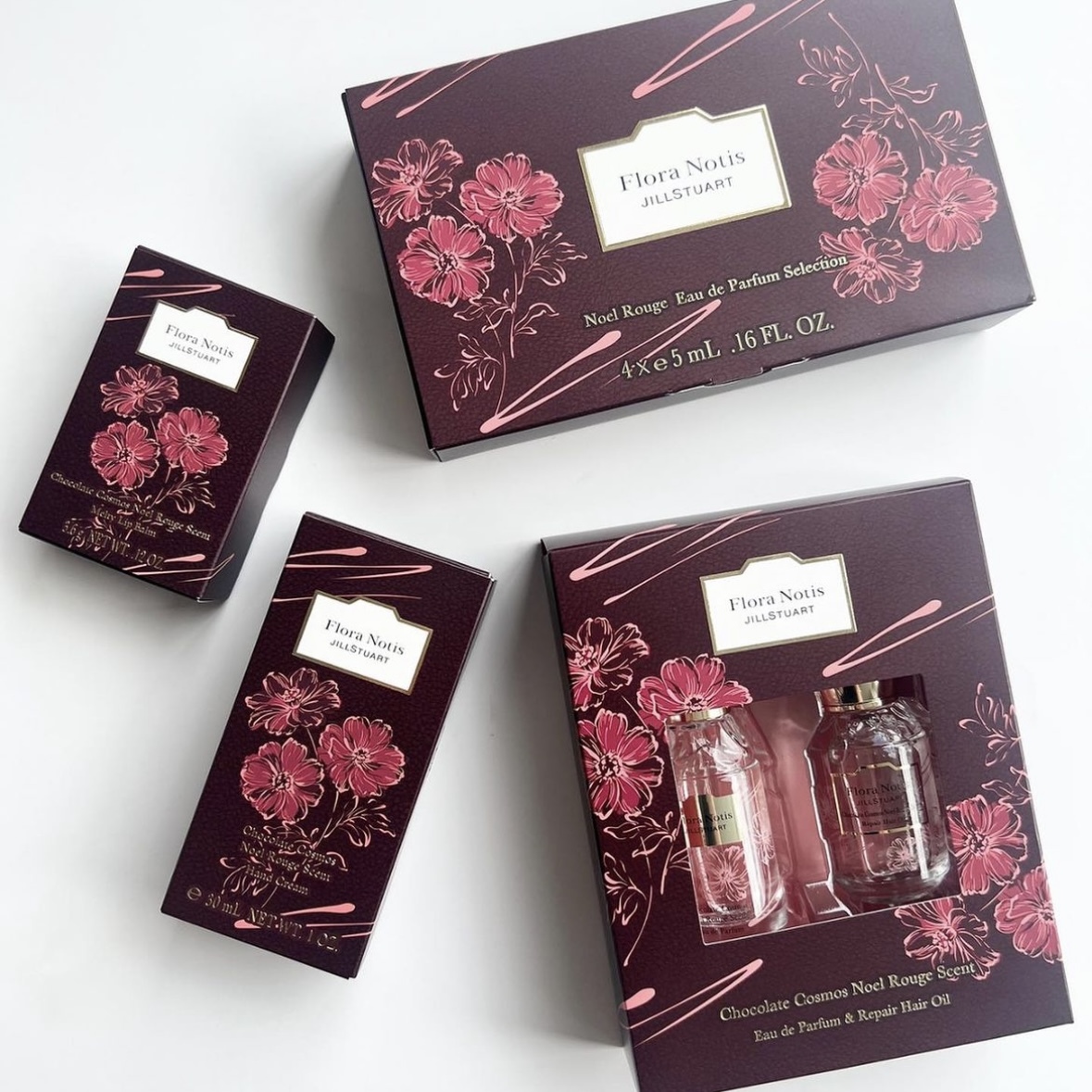 [限定] Flora Notis JILL STUART Chocolate Cosmos Noel Rouge 2024情人節系列