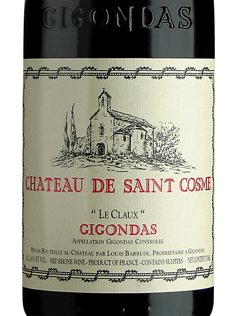 Chateau de Saint Cosme Gigondas Le Claux 2019 (WS97)