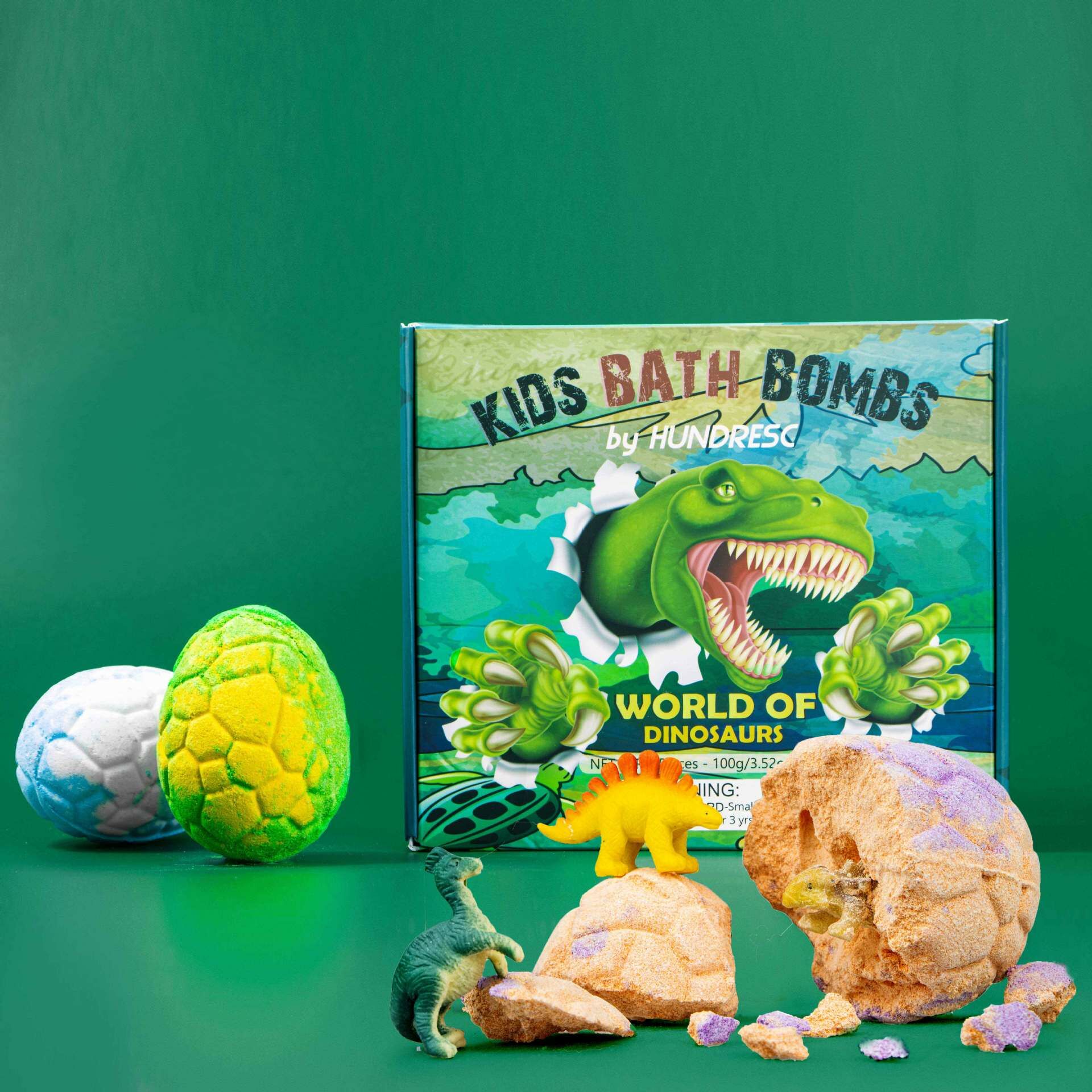 恐龍蛋沐浴球6入一盒
