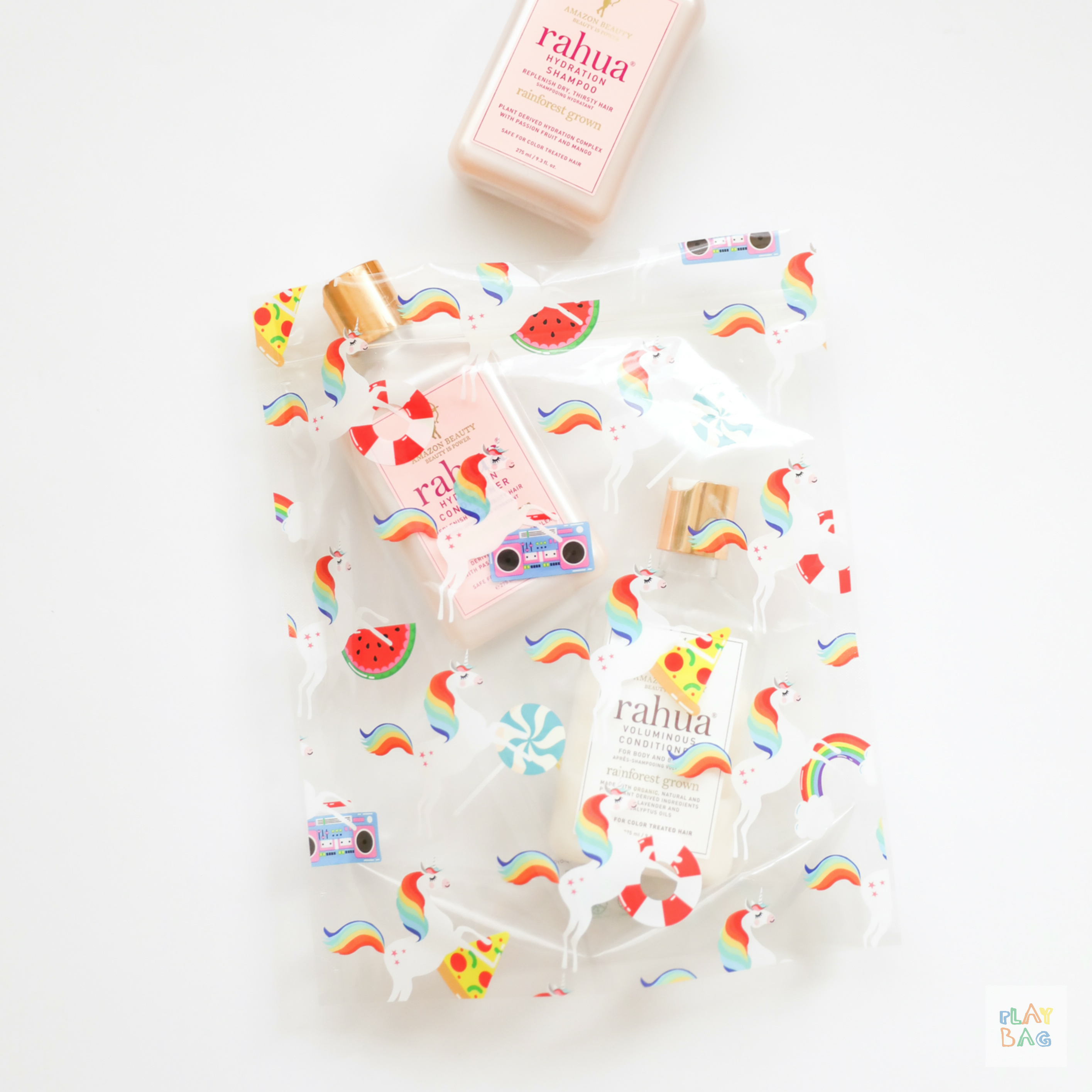 派對獨角獸抗菌萬用立體袋（中型) 10入