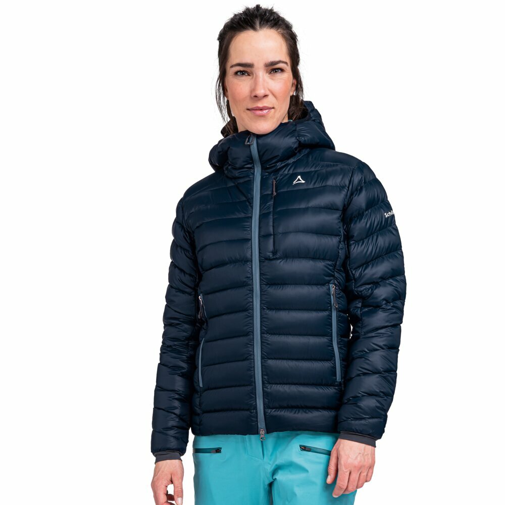 【Schoffel】女輕量保暖羽絨外套 / 23SL20-13456-[酒紅、藍]