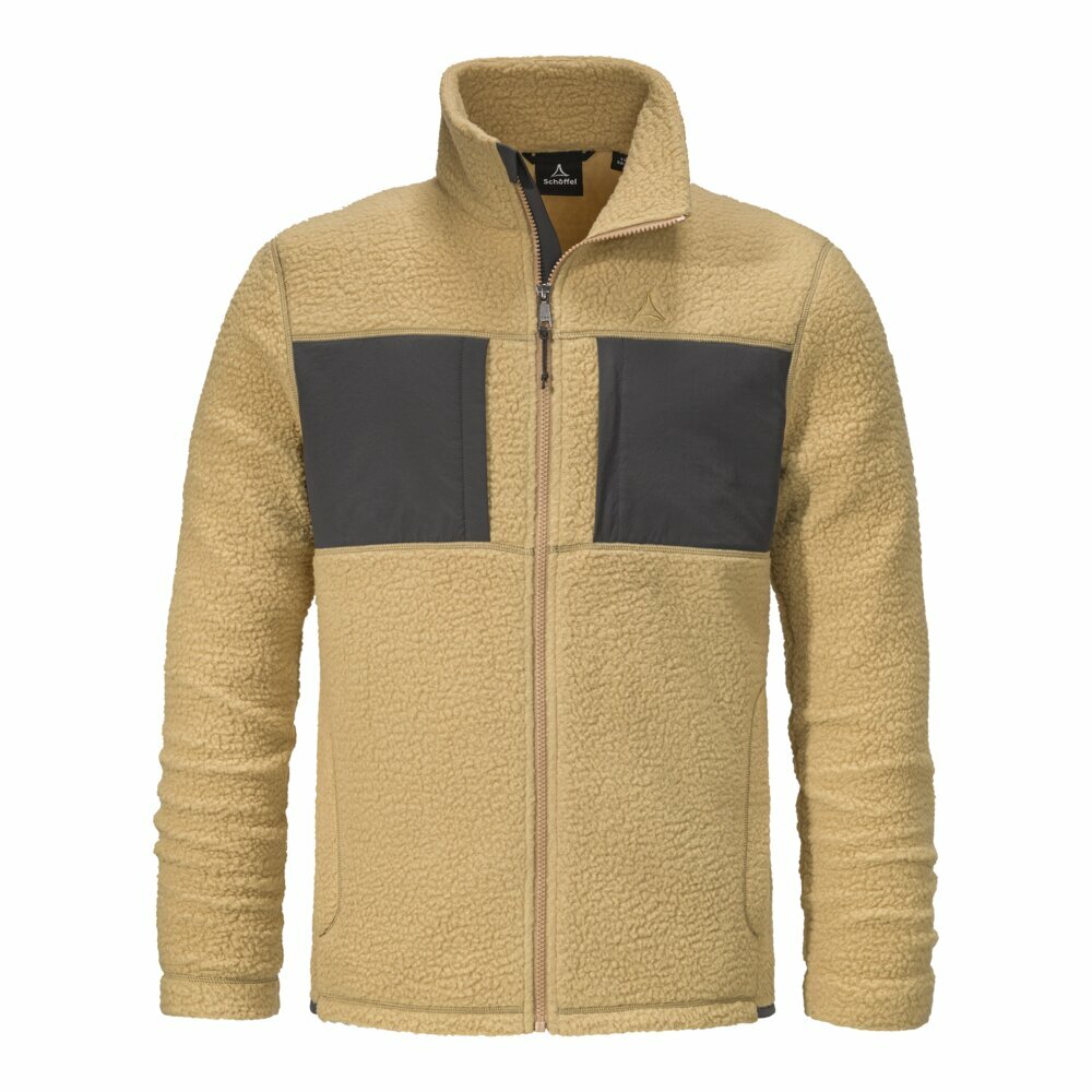 【Schoffel】男立領保暖刷毛外套 / 23SL20-23793-[棕、黑]