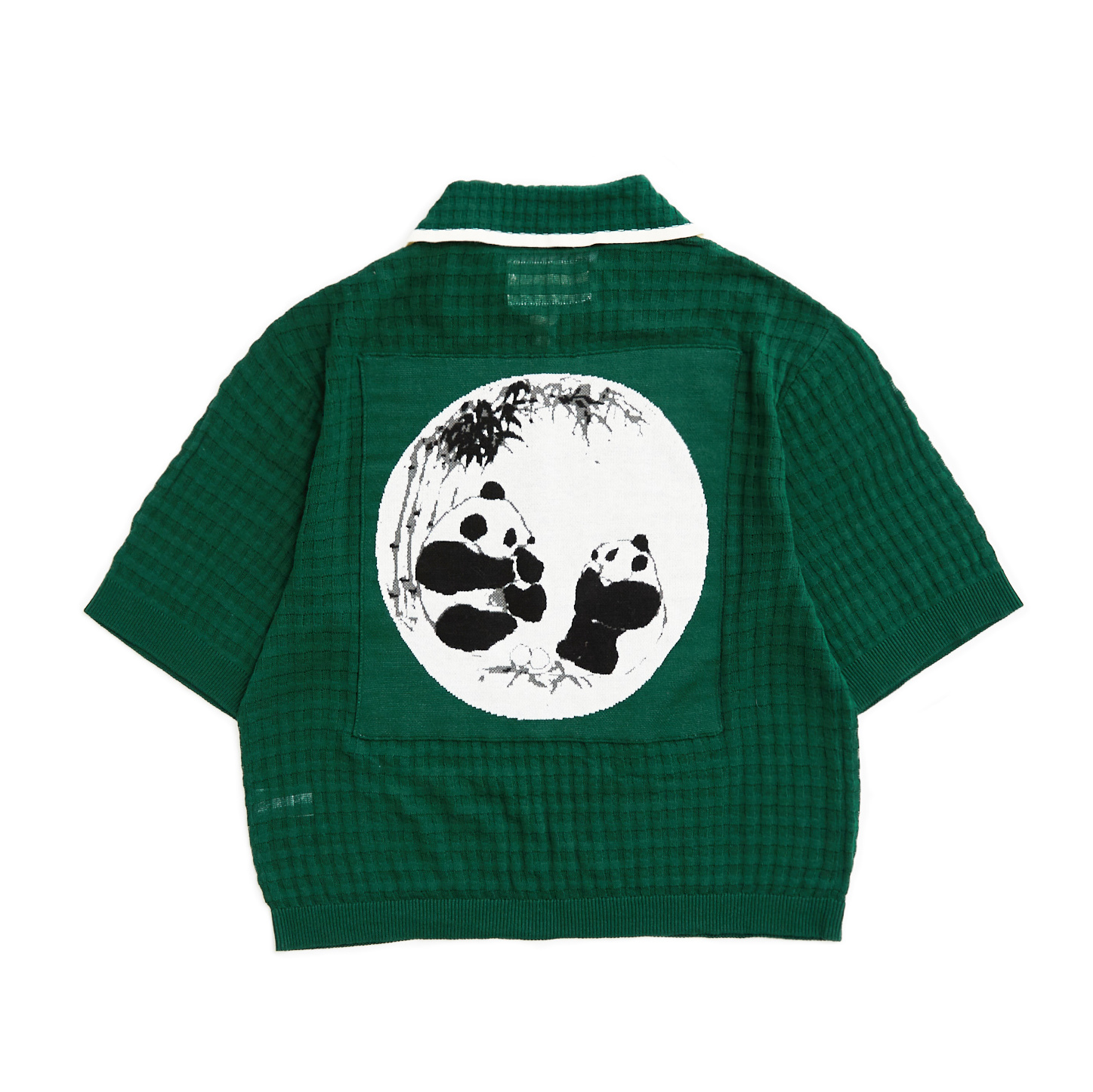 Panda Play With Balls in the Bamboo Forest- Polo Top