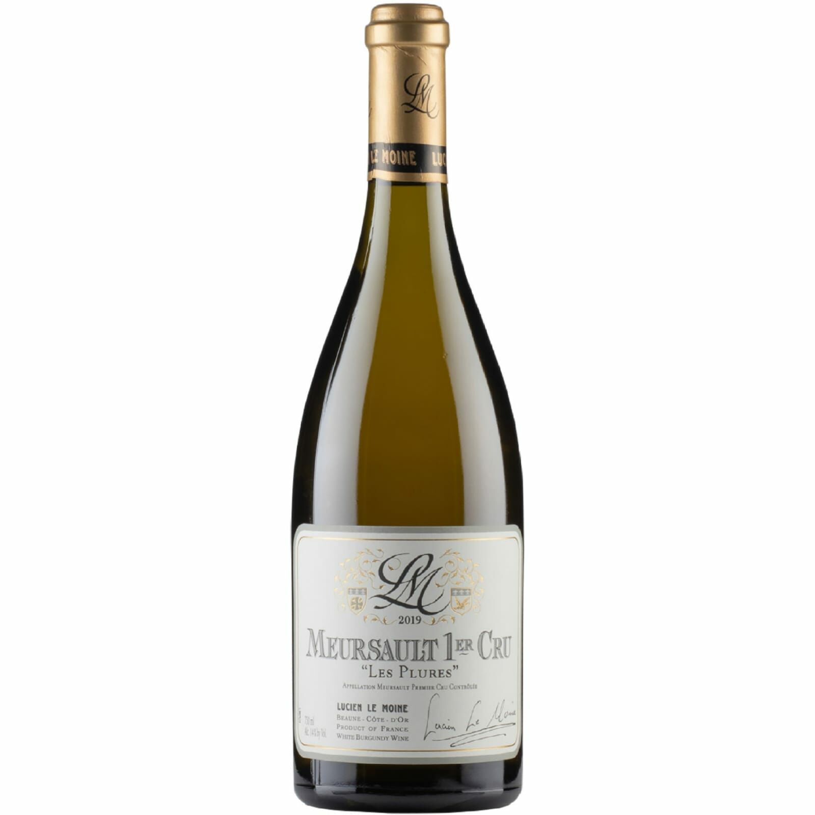 2019 Lucien Le Moine Meursault 1er Cru Les Plures