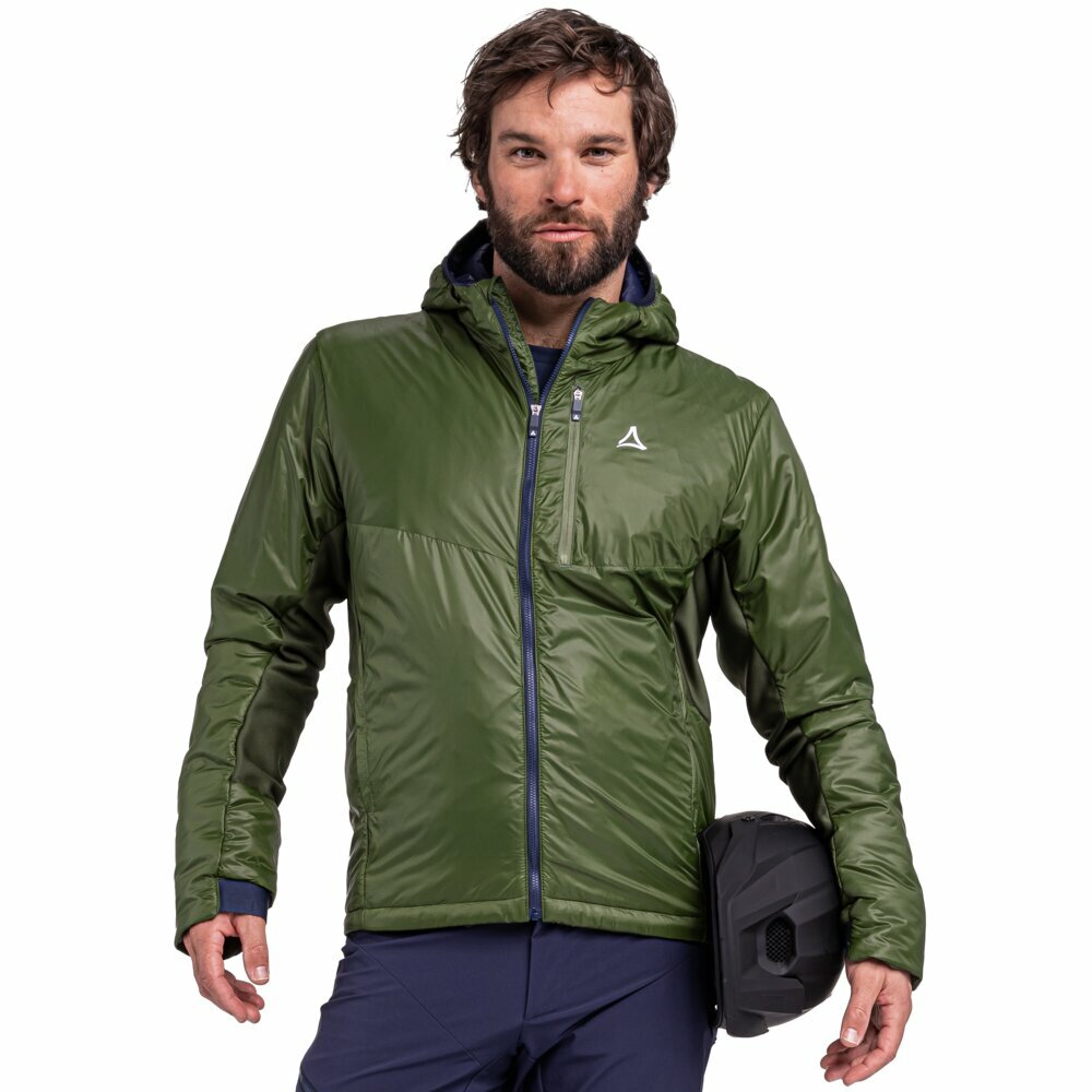 【Schoffel】男4D PRIMALOFT Silver 保暖連帽外套 / 23SL50-23782-[綠]