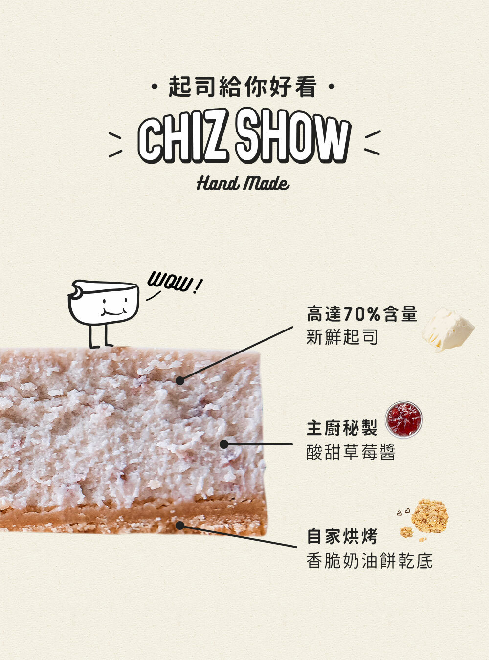 【BABY日曆】雪戀草莓起司成分