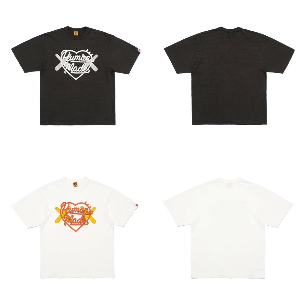 HUMAN MADE x KAWS GRAPHIC T-SHIRT 愛心 聯名 短袖 XX26TE005