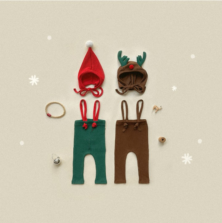 xmas hat and bib pant