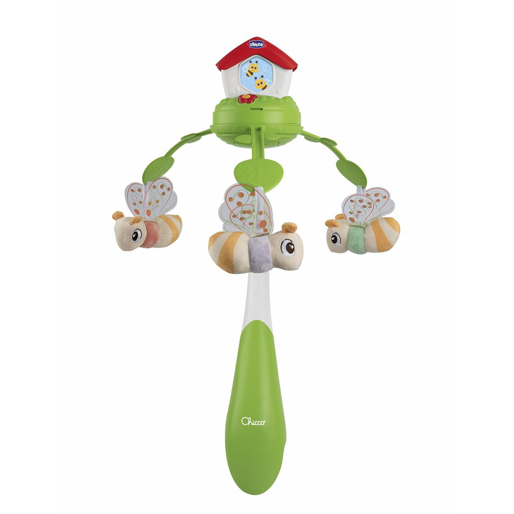 蜜蜂投射旋轉床頭音樂鈴