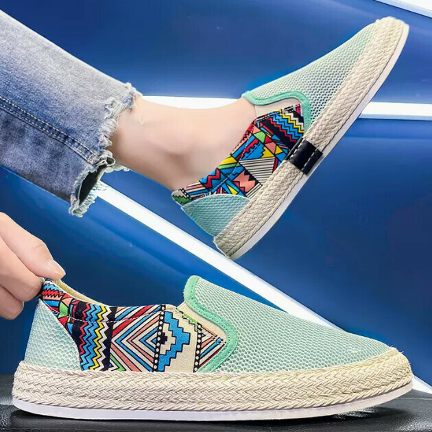 Espadrilles are trendy