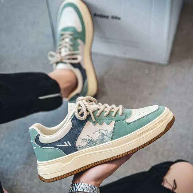 Casual sneakers are fashionable