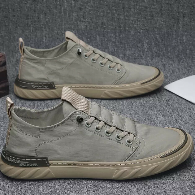 Canvas casual flat shoes