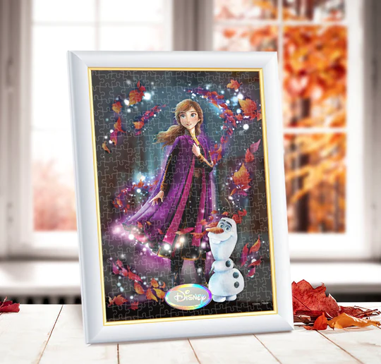 冰雪奇緣-安娜-不變的心之光 (透明樹脂)