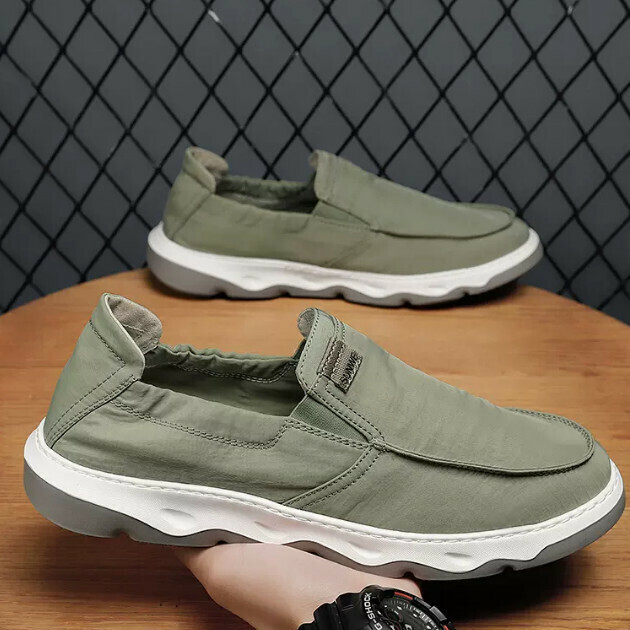 Canvas casual flat shoes casual style