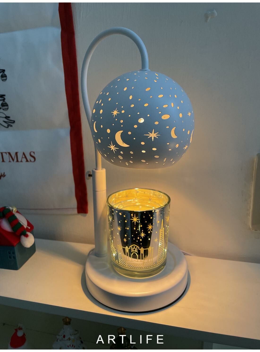 (特惠) 滿天星空定時調光融蠟燈