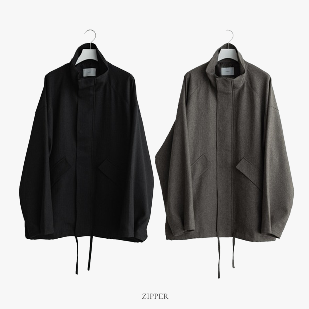 販売売り出し remer loose Shark-skin over jacket | rpagrimensura.com.ar