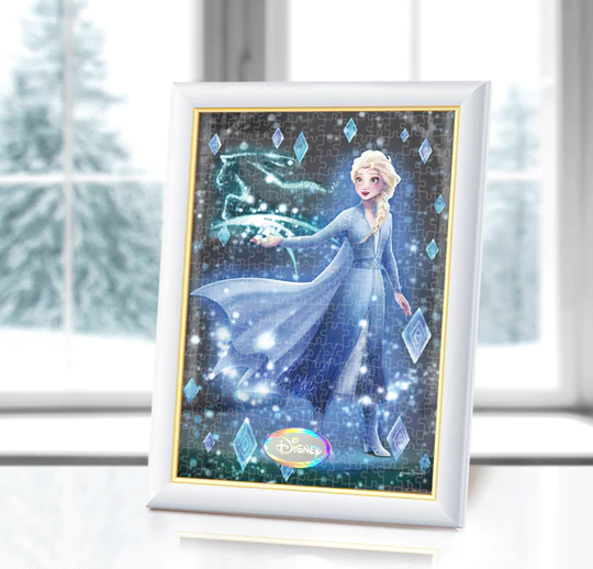 冰雪奇緣-艾爾莎-閃閃發光的魔法秘密 (透明樹脂)