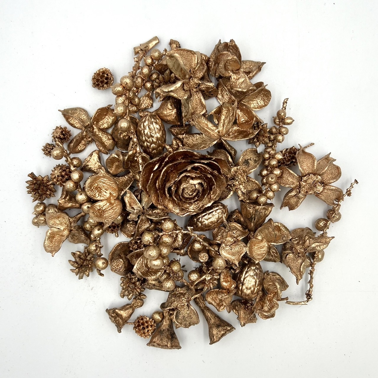 乾燥果實包-玫瑰金80g