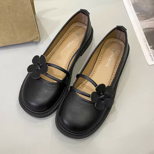 Floral versatile soft-soled flats