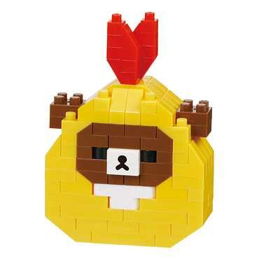 《 Nanoblock 迷你積木 》 NBCC_175 棕熊 炸蝦