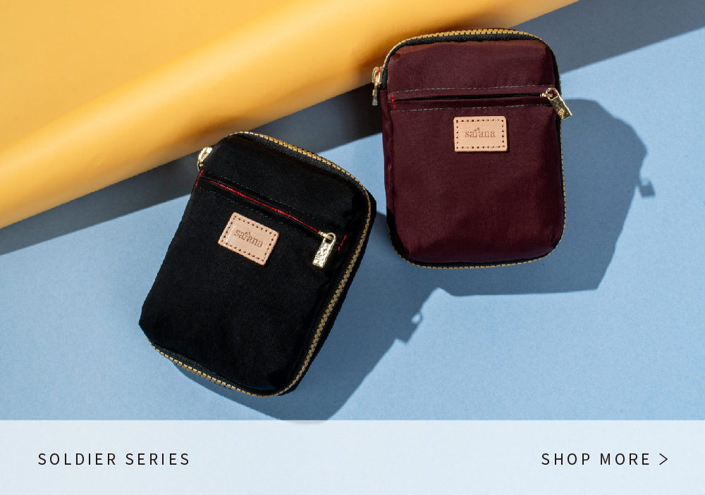 satana Soldier 趣遊萬用收納包 亮黑色 SOS3100-711 看更多商品
