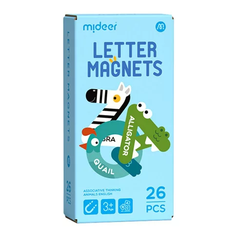 《 MiDeer 》動物字母磁力貼