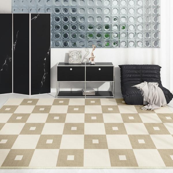 法式風情圓絨地毯