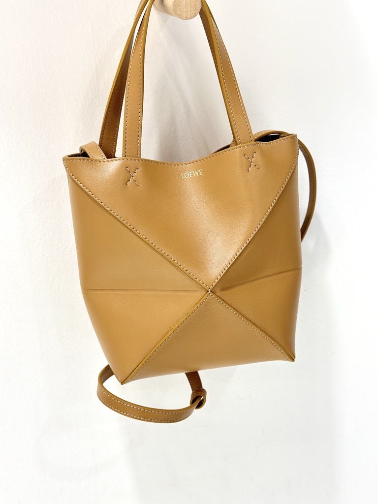 LOEWE Mini Puzzle Fold Tote