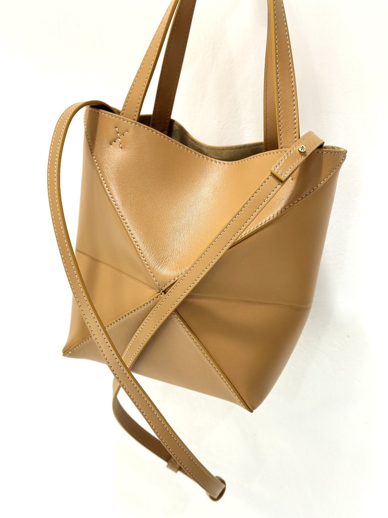 LOEWE Mini Puzzle Fold Tote