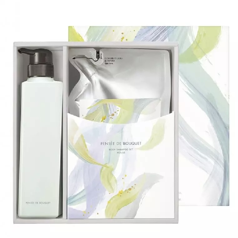 Pola 沐浴露正裝500ml + refill 470ml 套裝（百合/玫瑰）