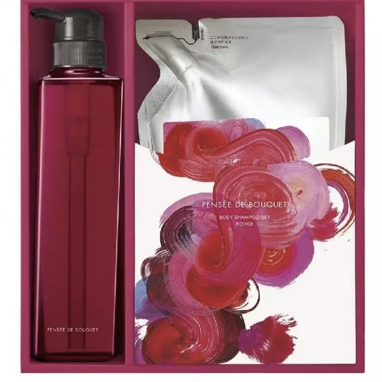 Pola 沐浴露正裝500ml + refill 470ml 套裝（百合/玫瑰）