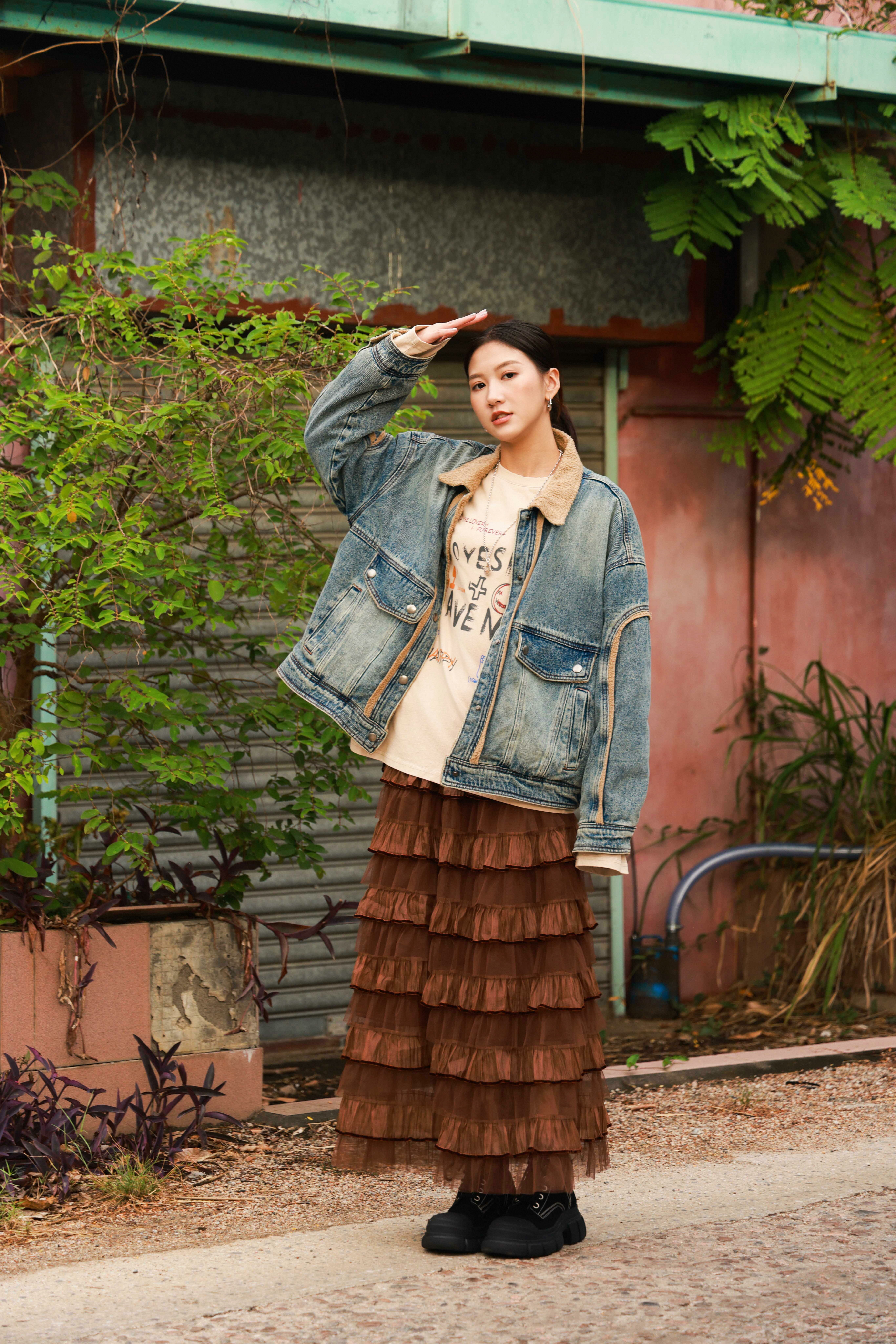 Lovesick塗鴉印花oversize tee（現貨款式）