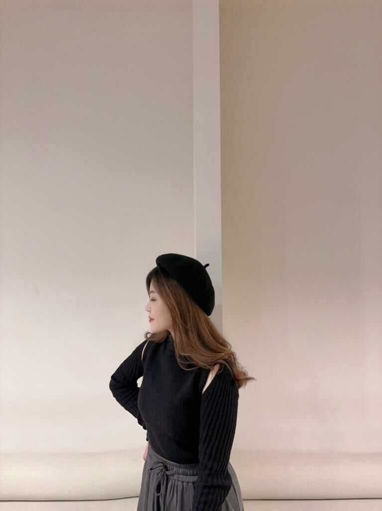 【必入手】超百搭畫家帽(黑色)