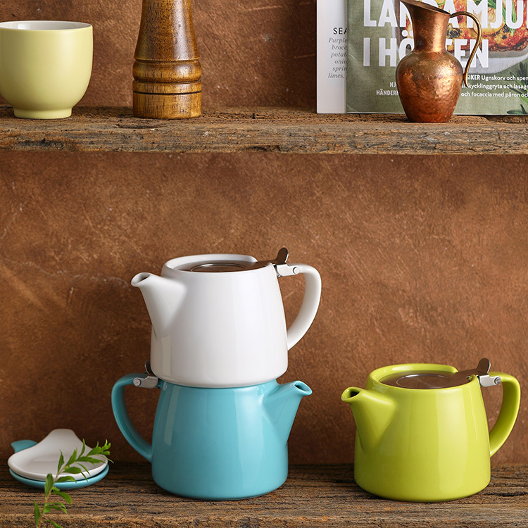 FORLIFE樹樁茶壺-萊姆綠