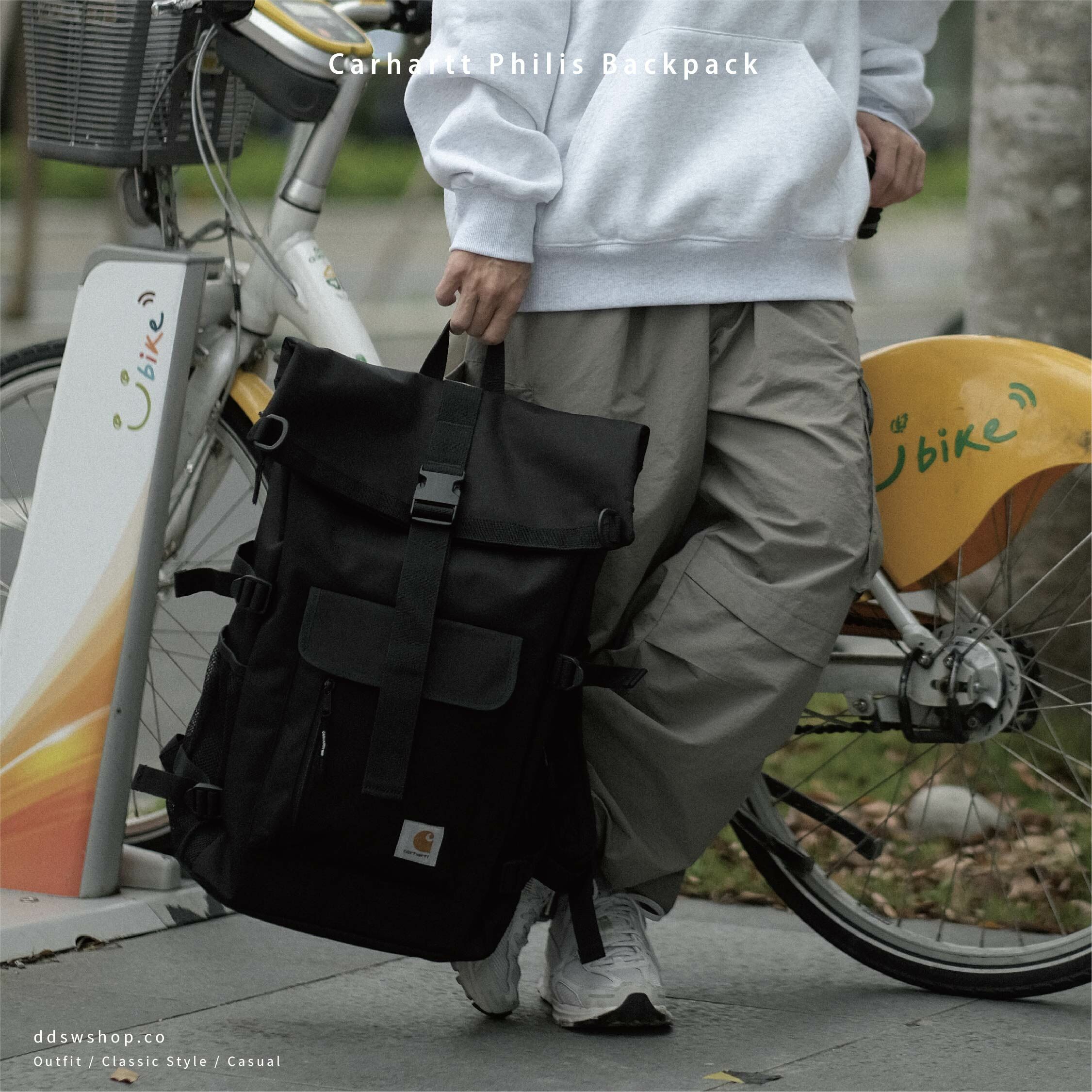 "現貨" Carhartt WIP Philis Backpack 後背包 大容量 黑色 I031575