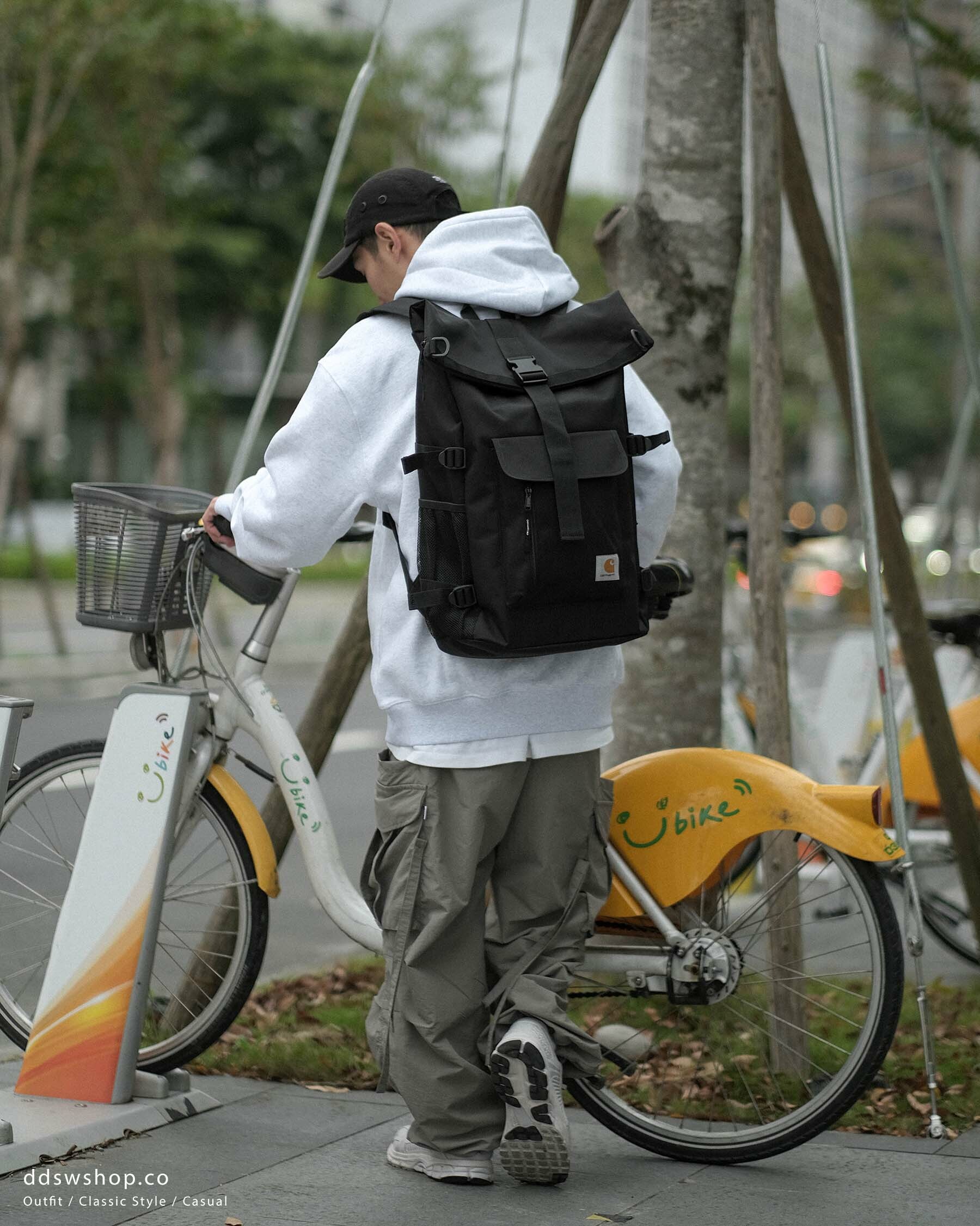 "現貨" Carhartt WIP Philis Backpack 後背包 大容量 黑色 I031575
