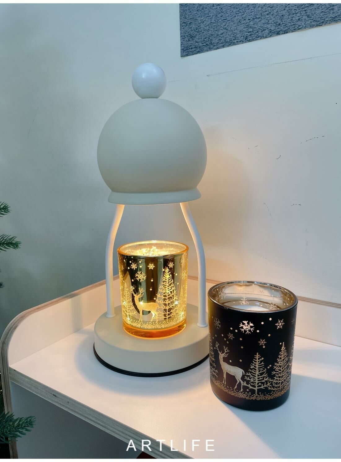 (特惠) LED閃亮聖誕蠟燭