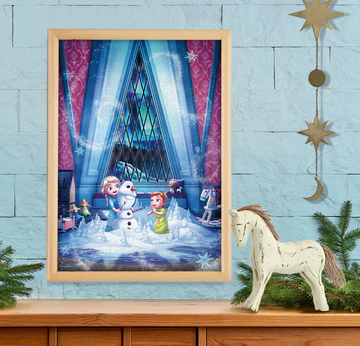 冰雪奇緣-總是兩個人在一起 (鐳射閃面)