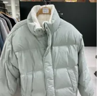 [S] WHO.A.U REVERSIBLE DUMBLE SHORT PUFFER,MINT, WHJPC4V02U8409502-MINT (SWAU186)