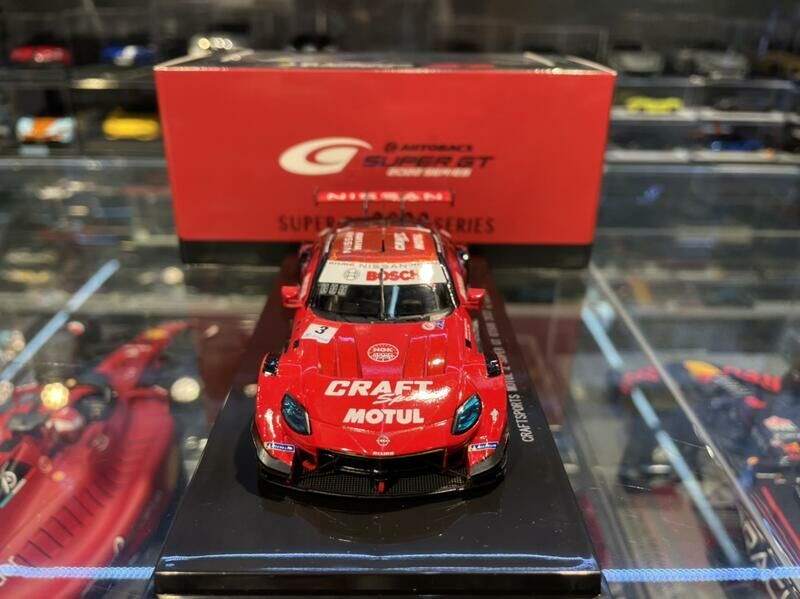 EBBRO CRAFTSPORTS MOTUL Z SUPER GT GT500 2022 No.3 1/43