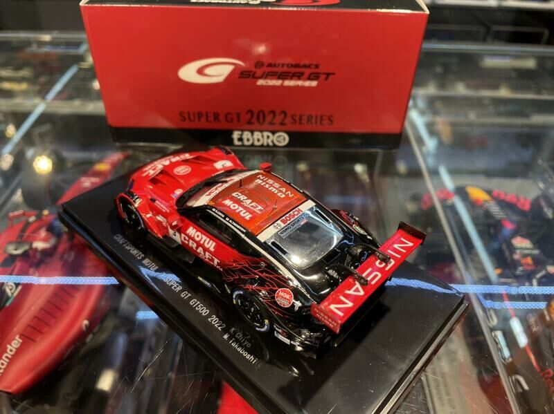 EBBRO CRAFTSPORTS MOTUL Z SUPER GT GT500 2022 No.3 1/43